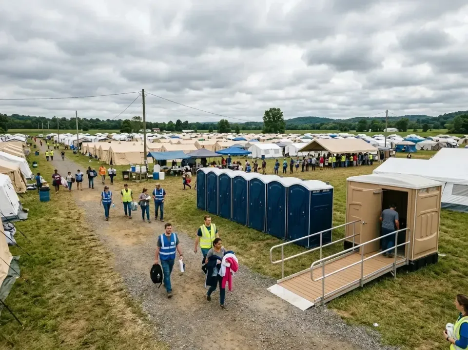 disaster-relief-camp-restrooms-010 — frequently asked questions, Dumpster & Portable Bathrooms Rental in Williston, ND